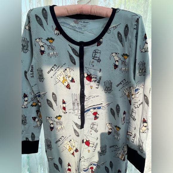 LL Bean One Piece Pajama- - Picture 5 of 5